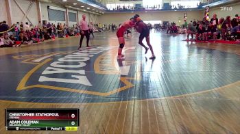 165 lbs Quarterfinal - Adam Coleman, Delaware Valley vs Christopher Stathopoulos, Stevens
