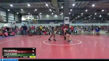 160 lbs Round 5 (6 Team) - Tyler Klinger, BEACH BOYZ WRESTLING CLUB vs Guy Zegarelli, SLAUGHTER HOUSE WRESTLING CLUB