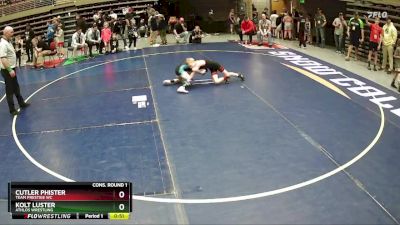 55 lbs Cons. Round 1 - Kolt Luster, Athlos Wrestling vs Cutler Phister, Team Prestige WC