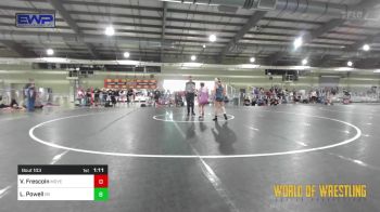 81 lbs Quarterfinal - Violet Frescoln, Moyer Elite vs London Powell, Buffalo Valley