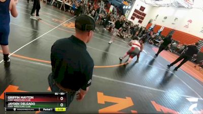 85+ Round 3 - Griffin Mayton, Cody Wrestling Club vs Jayden Delgado, Cody Wrestling Club