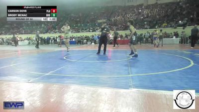 118 lbs Round Of 64 - Carson Dove, Plainview JH vs Brody McNac, Bristow