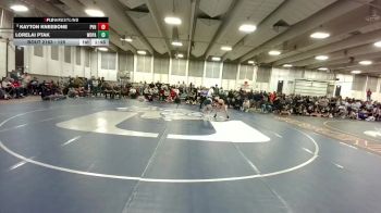 125 lbs Champ. Round 2 - Kayton Kneebone, Platte Valley vs Lorelai Ptak, Woodland Park