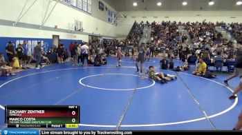 108 lbs Semifinal - Marco Costa, Yucaipa Thunder Wrestling Club vs Zachary Zentner, Temecula