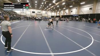 285 lbs Quarterfinals (8 Team) - Parker Santin, Central City vs Dallas Brown, St. Paul