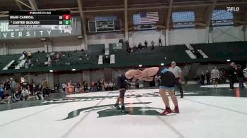 285 lbs 1st Place Match - Carter Blough, GVSU vs Sean Carroll, Northern Illinois