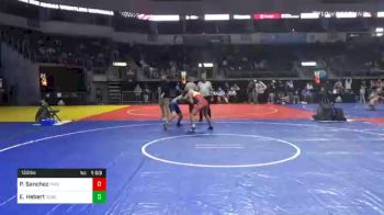 122 lbs Consolation - Presden Sanchez, MWC Wrestling Academy vs Even Hebert, Rebel Wrestling Club