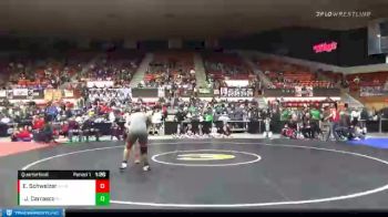 191 lbs Quarterfinal - Johanna Carrasco, Burlington vs Emilie Schweizer, Buhler