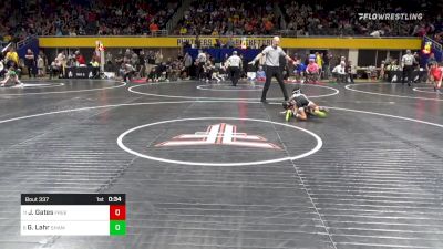 60 lbs Round Of 16 - Jackson Gates, Freedom vs Gunner Lahr, Shamokin