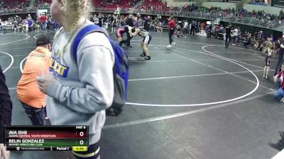 150 lbs Cons. Round 3 - Belin Gonzalez, Bayard Wrestling Club vs Ava Ishii, Adams Central Youth Wrestling