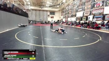 132-137 lbs Round 2 - Hollis Goossen, Legend vs Jayden Muniz, Ralston Valley