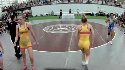 120 lbs Claire Ballard, North Carolina vs Jessalynn Allen, Alabama Blue