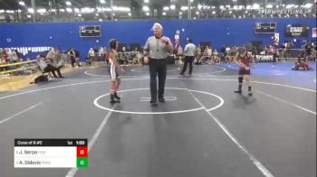 73 lbs Consi Of 8 #2 - Jace Serpa, Tribe vs Adela Didovic, Ponce Trained Wrestling