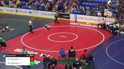 110 lbs Round Of 64 - Chase Ferguson, Dover vs Kaden Zachman, Southern Columbia