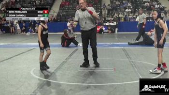 67 lbs Cons. Round 2 - Callen Bowman, Slyfox vs Maddox Bea, Junction City