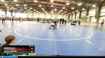 92 lbs Round 1 (6 Team) - Gavin Landers, Iowa Black vs Legend Ellis, Oklahoma Storm