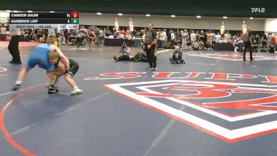 138 lbs Round Of 16 - Camden Baum, PA vs Kameron Luif, IL