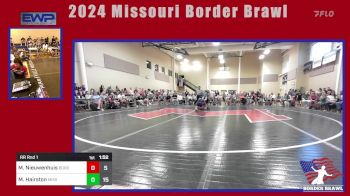 5-95 lbs Rr Rnd 1 - Madison Nieuwenhuis, Border vs Mya Hairston, Missouri