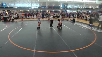 250 lbs Champ. Round 2 - Jeremiah Chavis, Lake Gibson Braves vs Henry Drazek, Ground Zero Wrestling Club