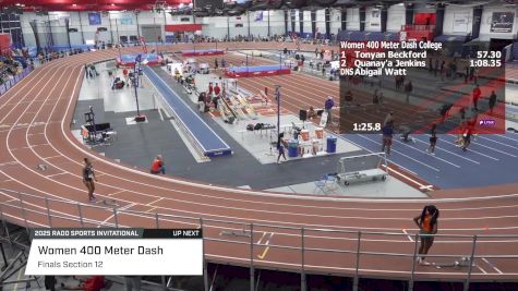 Women's 400m, Finals 13