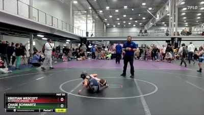 68 lbs Round 6 (8 Team) - Kristian Wescott, U2 Upstate Uprising vs Chase Schwartz, Revival