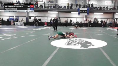 114 lbs Round Of 16 - Brooklyn Fitzgerald, Hilton vs Mia Severino, Lindenhurst