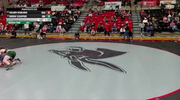 141 lbs Cons. Round 4 - Julien Kimling, Fort Hays State vs Drew Cooper, Central Methodist