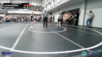62 lbs Rr Rnd 1 - Collins Mcclendon, Viking Wrestling Club vs Camryn Price, Team Tulsa Wrestling Club