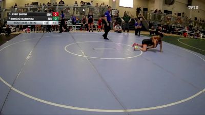 86-92 lbs Semifinal - Sergio Barraez, Richmond Wrestling Academy vs Leire Smith, Dead Shot Wrestling Club