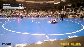 73 lbs Quarterfinal - RJ Cabrera, Gladiator Wrestling Club vs Maxton Gill, Beatrice Wrestling Club