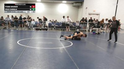 120 lbs Round Of 64 - Tyden Shuman, PA vs Cole Caniglia, NE