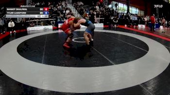92kg 1st Place Match - Manjot Dhaliwal, Guru Gobind Singh Wrestling Club vs Tyler Langford, Saskatoon Junior Huskies
