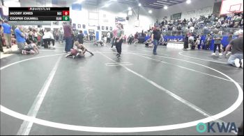 46 lbs Quarterfinal - Jacoby Jones, Norman Grappling Club vs Cooper Culwell, Blanchard Wrestling Club