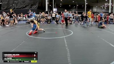 88 lbs Placement (4 Team) - AJ Pifer, Dynasty National Team vs Maverik Wilson, The Compound