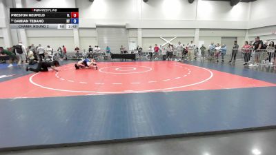 126 lbs Champ. Round 2 - Preston Neufeld, FL vs Damian Tebano, NY