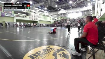 132 lbs Champ. Round 1 - Rocco Falcione, Palisades vs Matthew Ramos Bolanos, MONROE