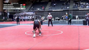 174 lbs Semifinal - Gage LaPlante, Army vs Arvin Khosravy, Army