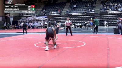 174 lbs Semifinal - Gage LaPlante, Army vs Arvin Khosravy, Army