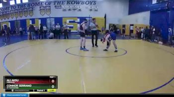 132 lbs Cons. Round 1 - Ali Aksu, Freedom vs Connor Serrano, St Augustine