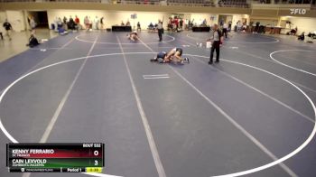 160 Championship Bracket Cons. Round 4 - Kenny Ferrario, St. Francis vs Cain Lexvold, Zumbrota-Mazeppa