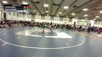 115 lbs Quarterfinal - Jaydin Cuevas, Prairie View vs Kailey McGuire, Severance