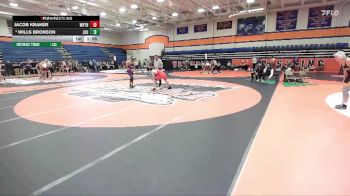 184 lbs Champ. Round 2 - Nawab Singh, Ozarks vs Casey Aikman, North Central (IL)
