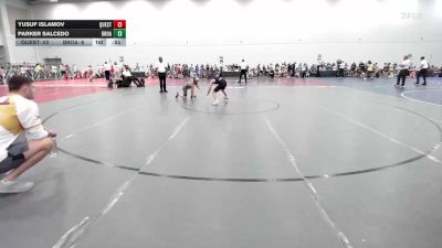 100 lbs Rr Rnd 2 - Yusuf Islamov, Quest School Of Wrestling ES - EL vs Parker Salcedo, Broad Axe Elem - EL