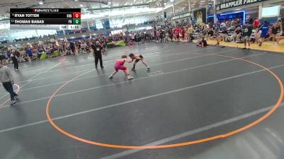 132 lbs Champ. Round 4 - Thomas Banas, Unattached vs Ryan Totten, Unattached