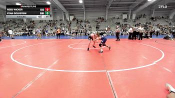 120 lbs Rr Rnd 3 - Reed Wicker, Golden Talons vs Ryan Goldstein, Immaculata Wrestling