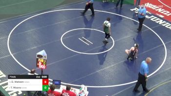 117 lbs Consy Semi - B Rd 7 G Rd 4 - Lucas Barr, McGuffey vs Michael Turi, Scranton