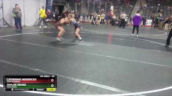 101 lbs Quarterfinal - Catherine Hendricks, Team Wyoming vs Taylor Drake, Team Idaho