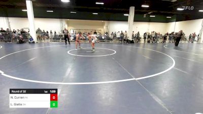 128 lbs Round Of 32 - Noah Curren, PA vs Leonidas Giatis, OH