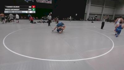 215 lbs Cons. Quarters - Brock McKnight, Threestyle Wrestling Of Oklahoma vs Turner Gilman, Carroll Wrestling Club