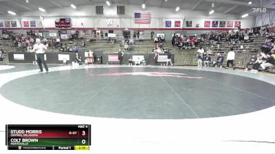 125 lbs Cons. Round 6 - Colt Brown, Montevallo vs Studd Morris, Central Oklahoma